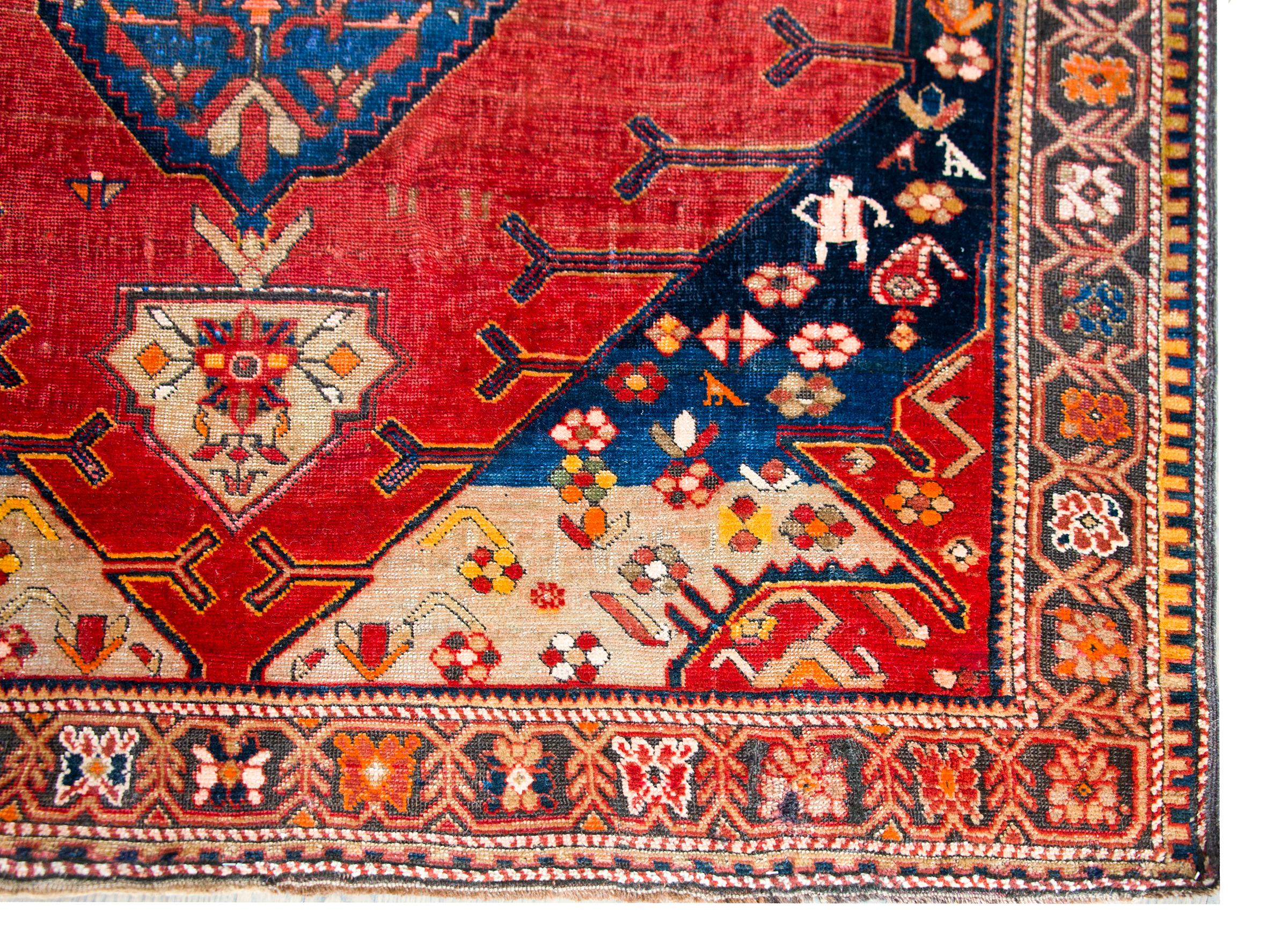 Late 19th Century Karabakh Rug For Sale 6