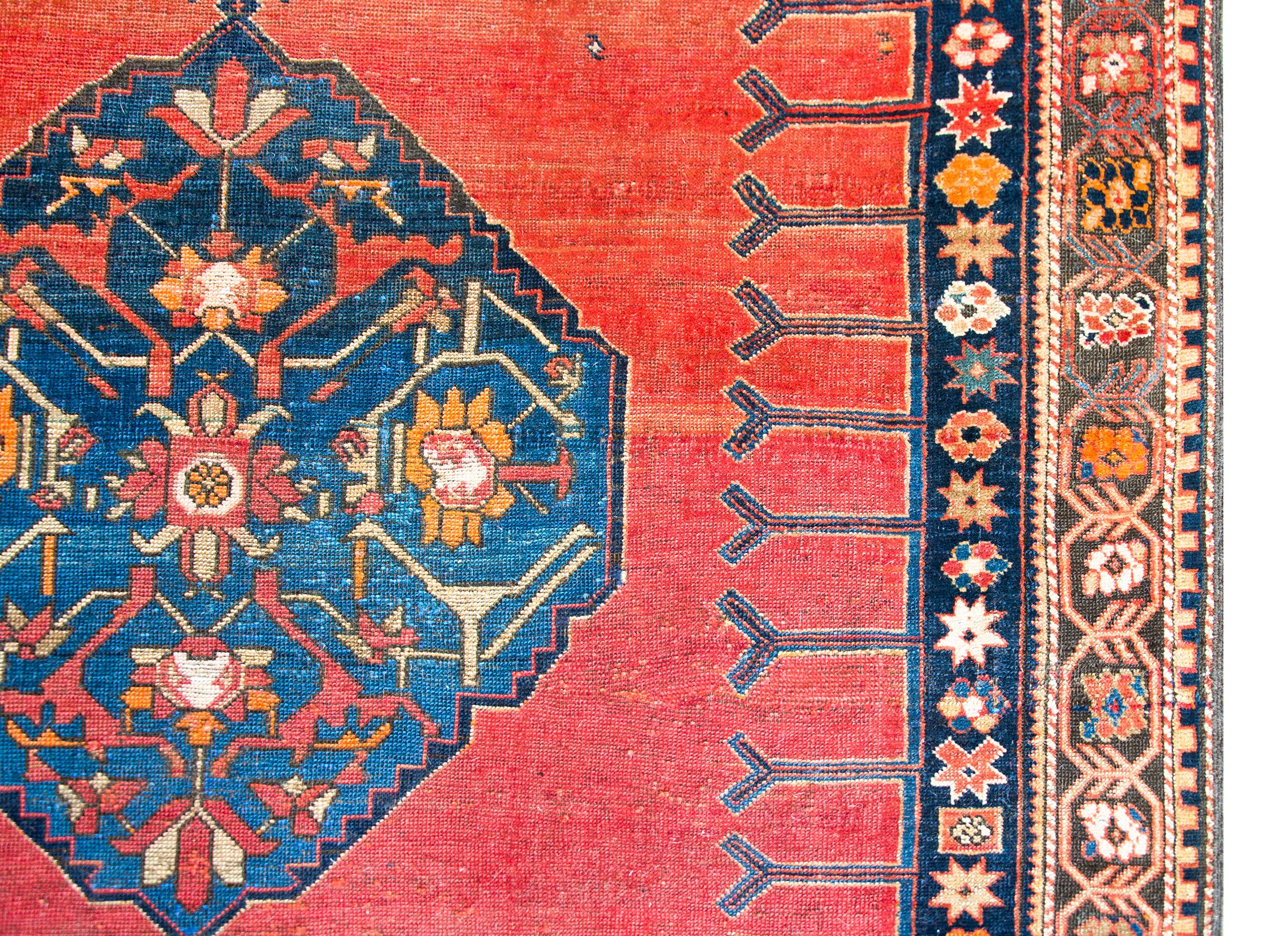 Late 19th Century Karabakh Rug In Good Condition For Sale In Chicago, IL