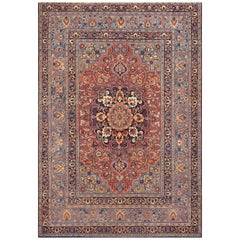 Antique Late 19th Century Khorassan Rug from North East Persia