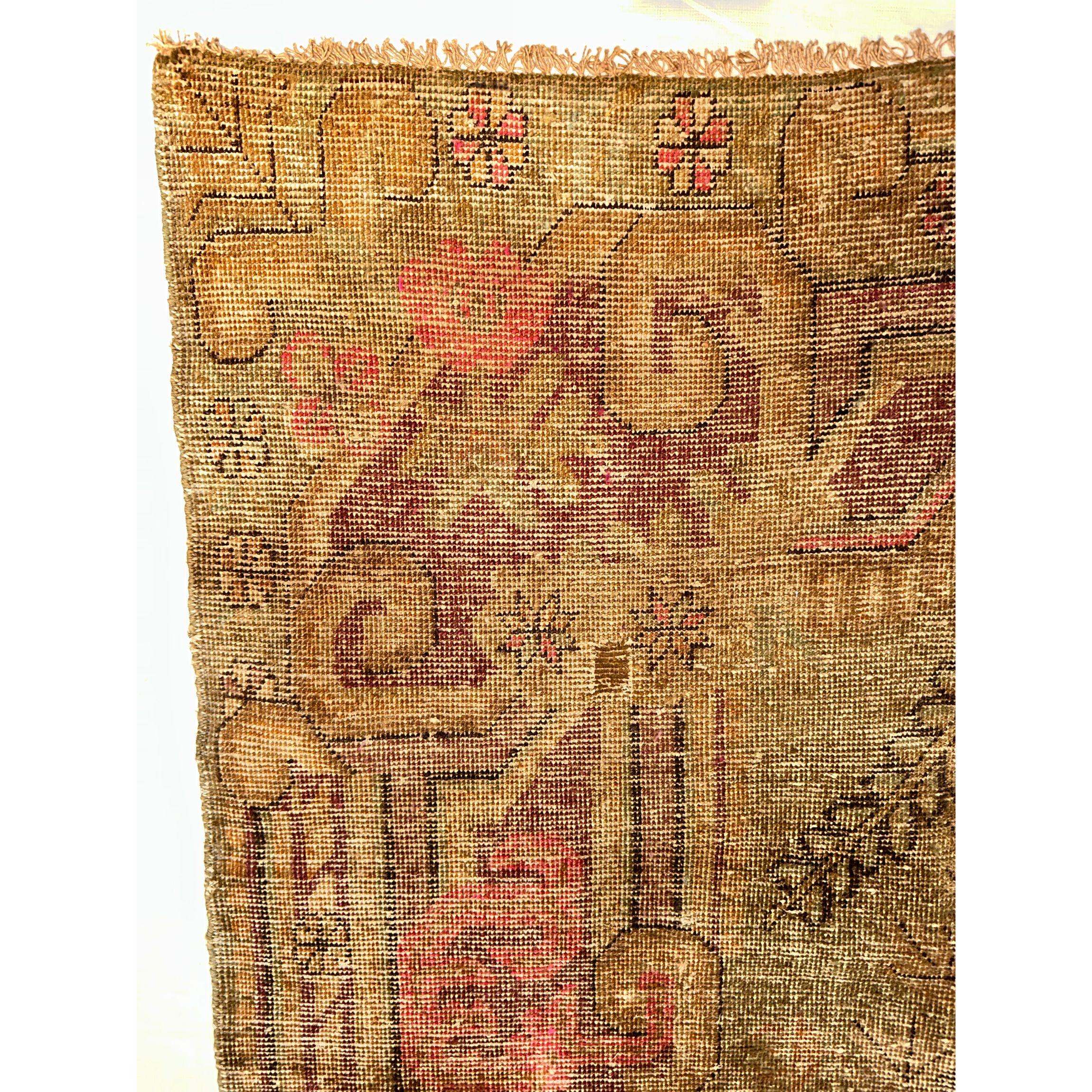 Khotan-Samarkand-Teppich aus dem späten 19. (Empire) im Angebot