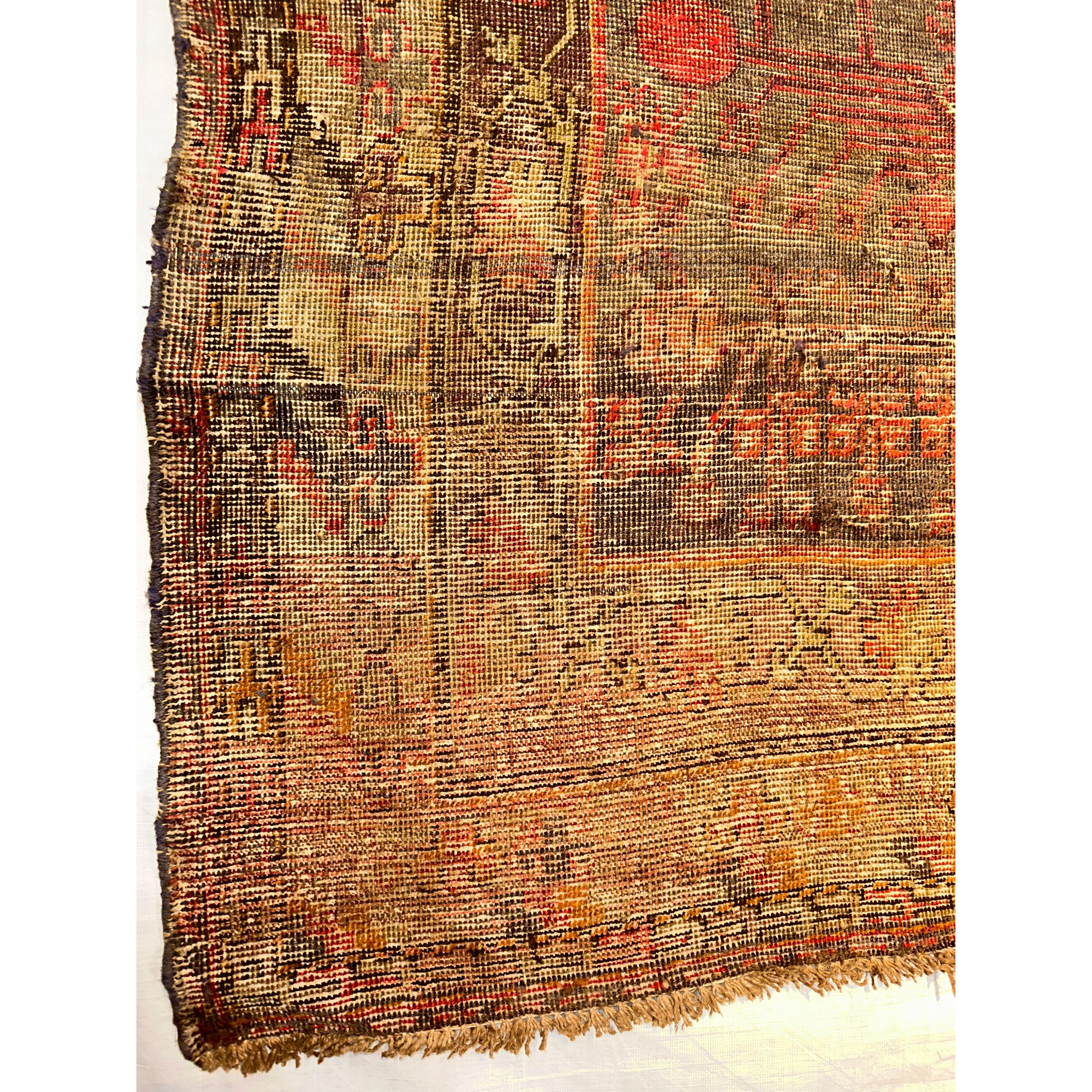 Empire Late-19th Century Khotan Samarkand Rug For Sale