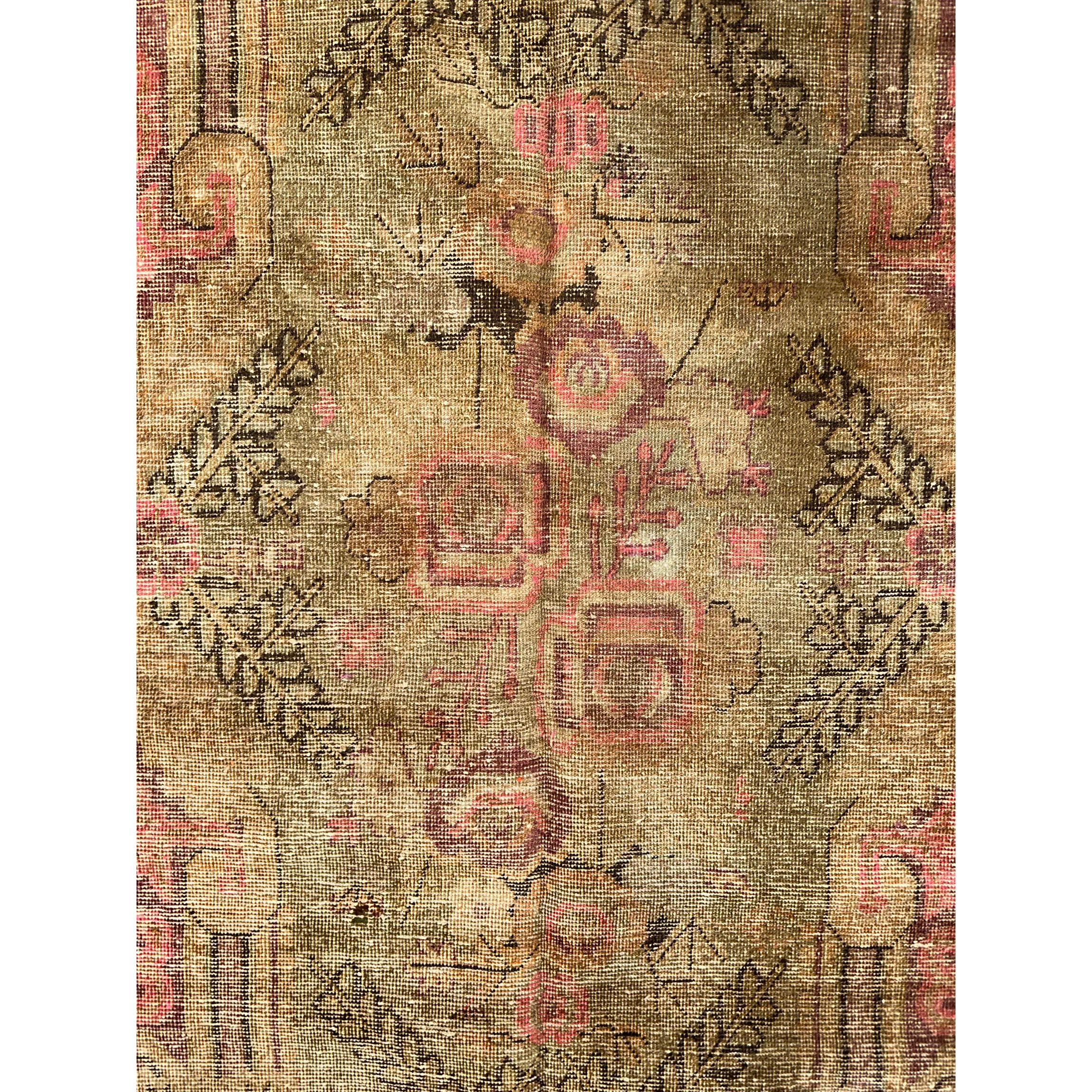 Khotan-Samarkand-Teppich aus dem späten 19. im Zustand „Gut“ im Angebot in Los Angeles, US