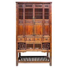 Küchenschrank aus dem späten 19. Jahrhundert aus der Provinz Zhejiang, China