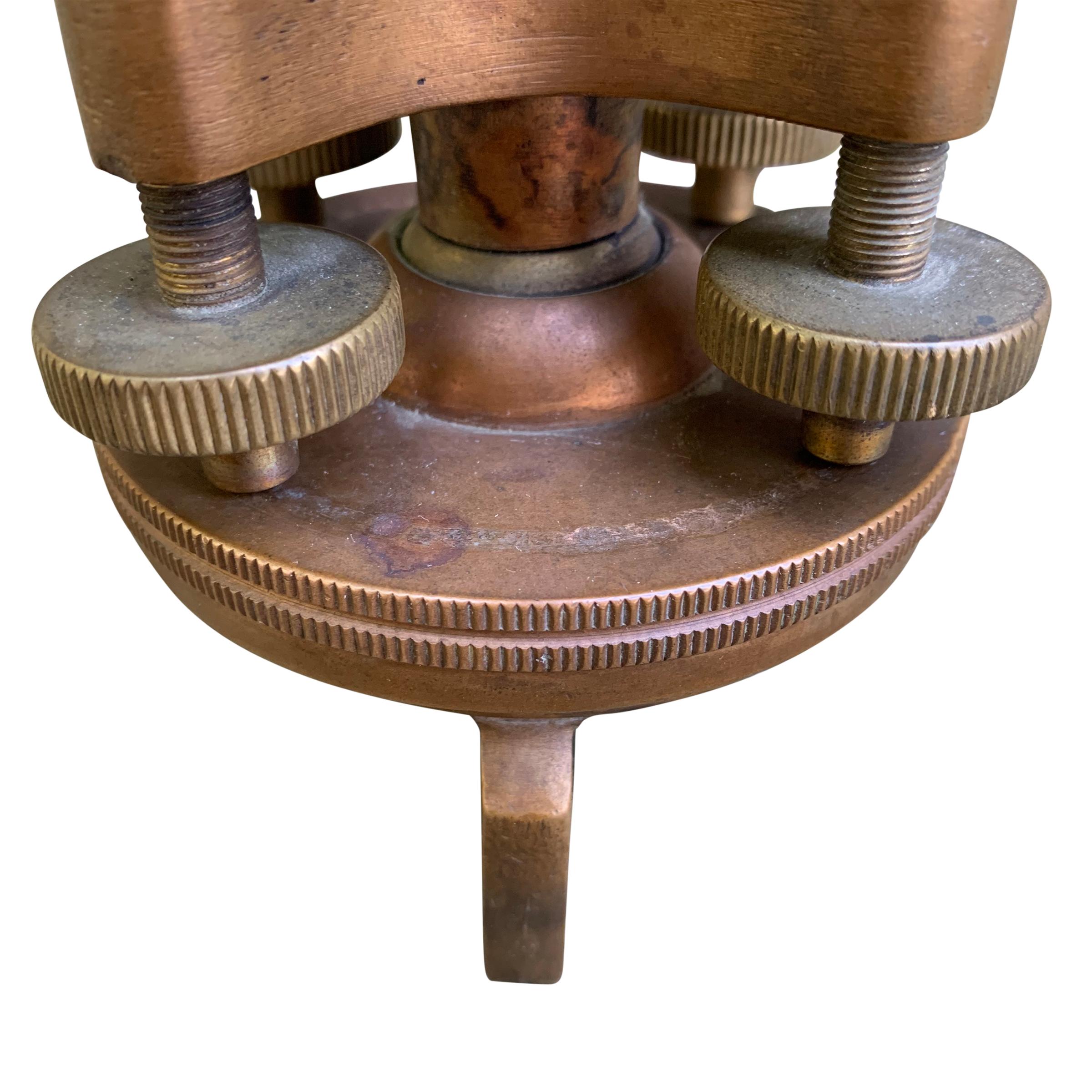 Late 19th Century L. Beckmann Co. Bronze Sextant 6