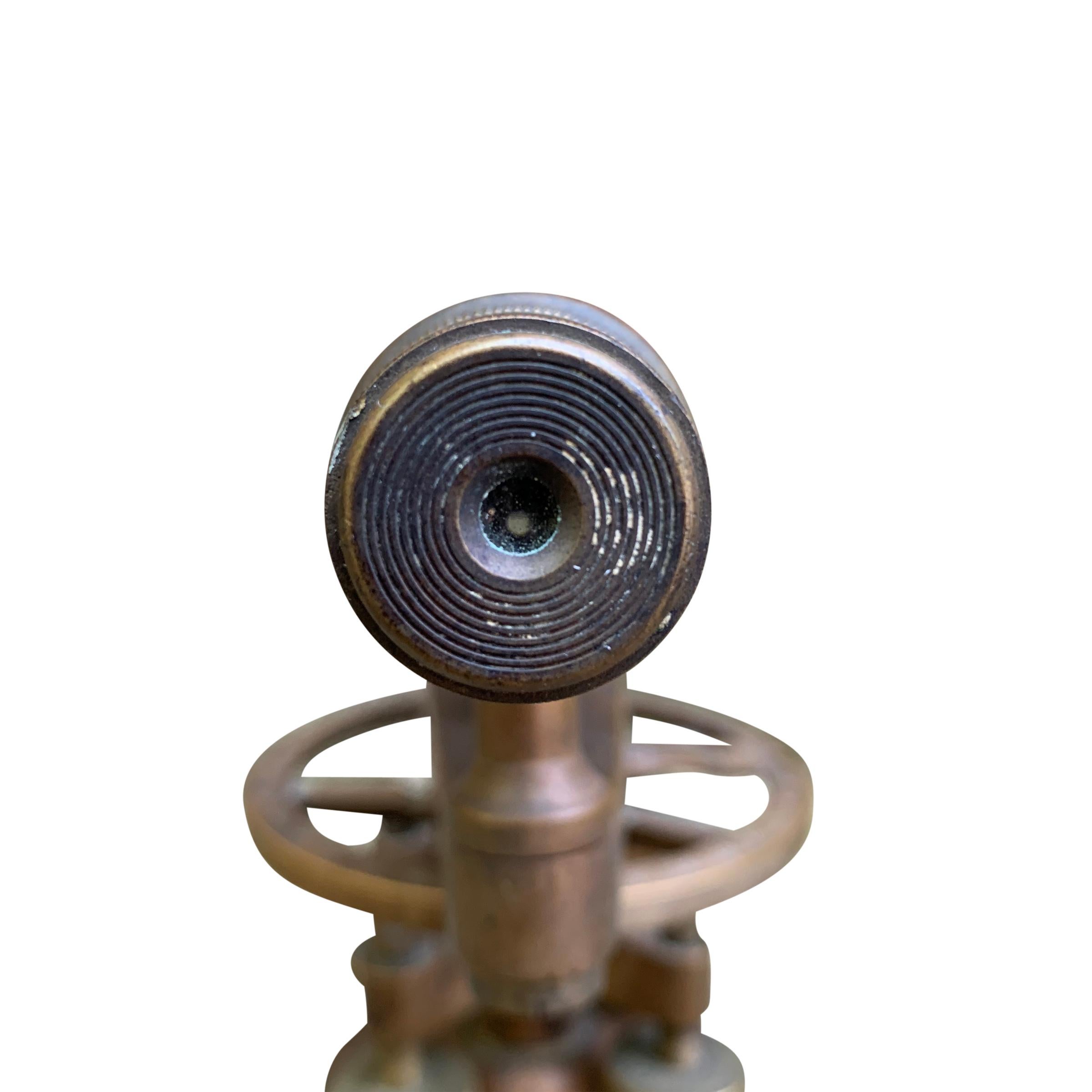 Late 19th Century L. Beckmann Co. Bronze Sextant 9