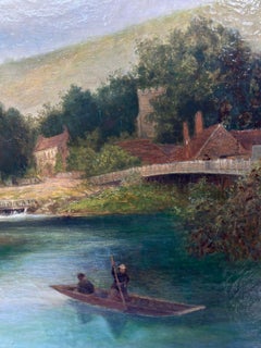 Late 19th Century Landscape by C.J. Perry