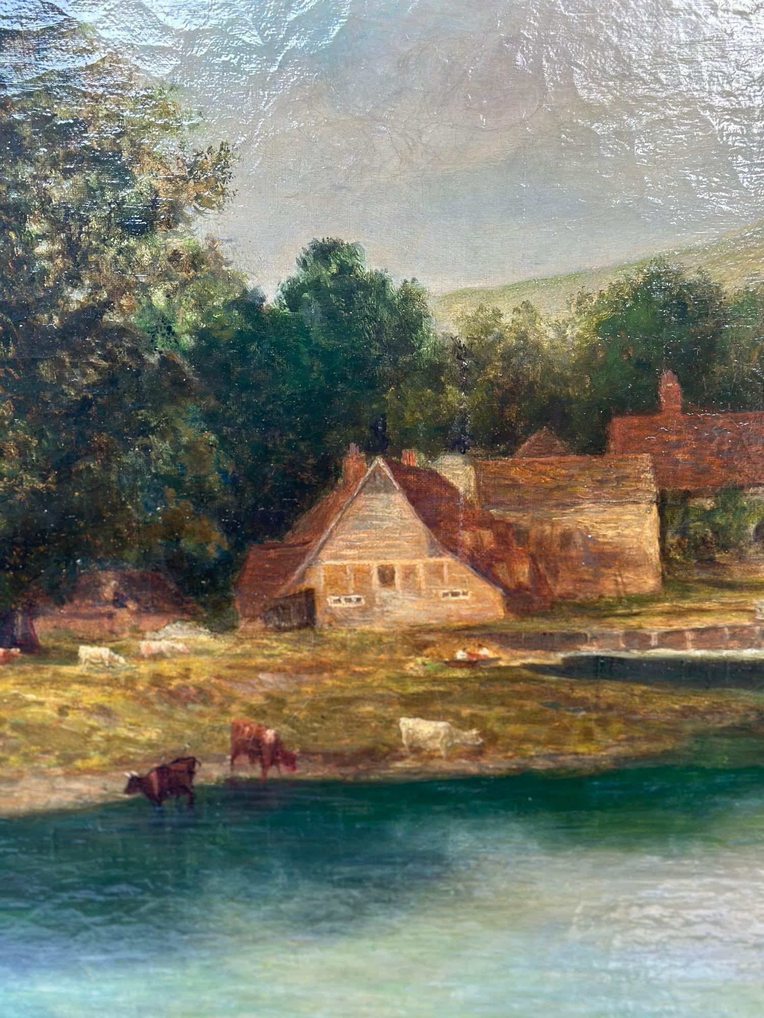 British Late 19th Century Landscape by C.J. Perry For Sale