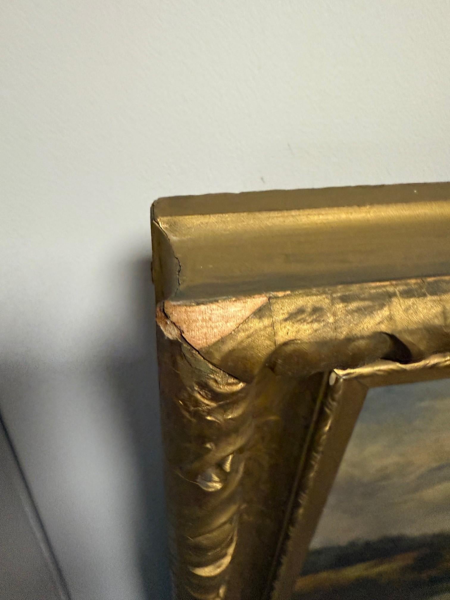 Ende des 19. Jahrhunderts Landschaftsgemälde Öl auf Leinwand Signiert Jennie Young Gerahmt im Angebot 13