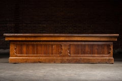 Gran mostrador de almacén general de finales del siglo XIX