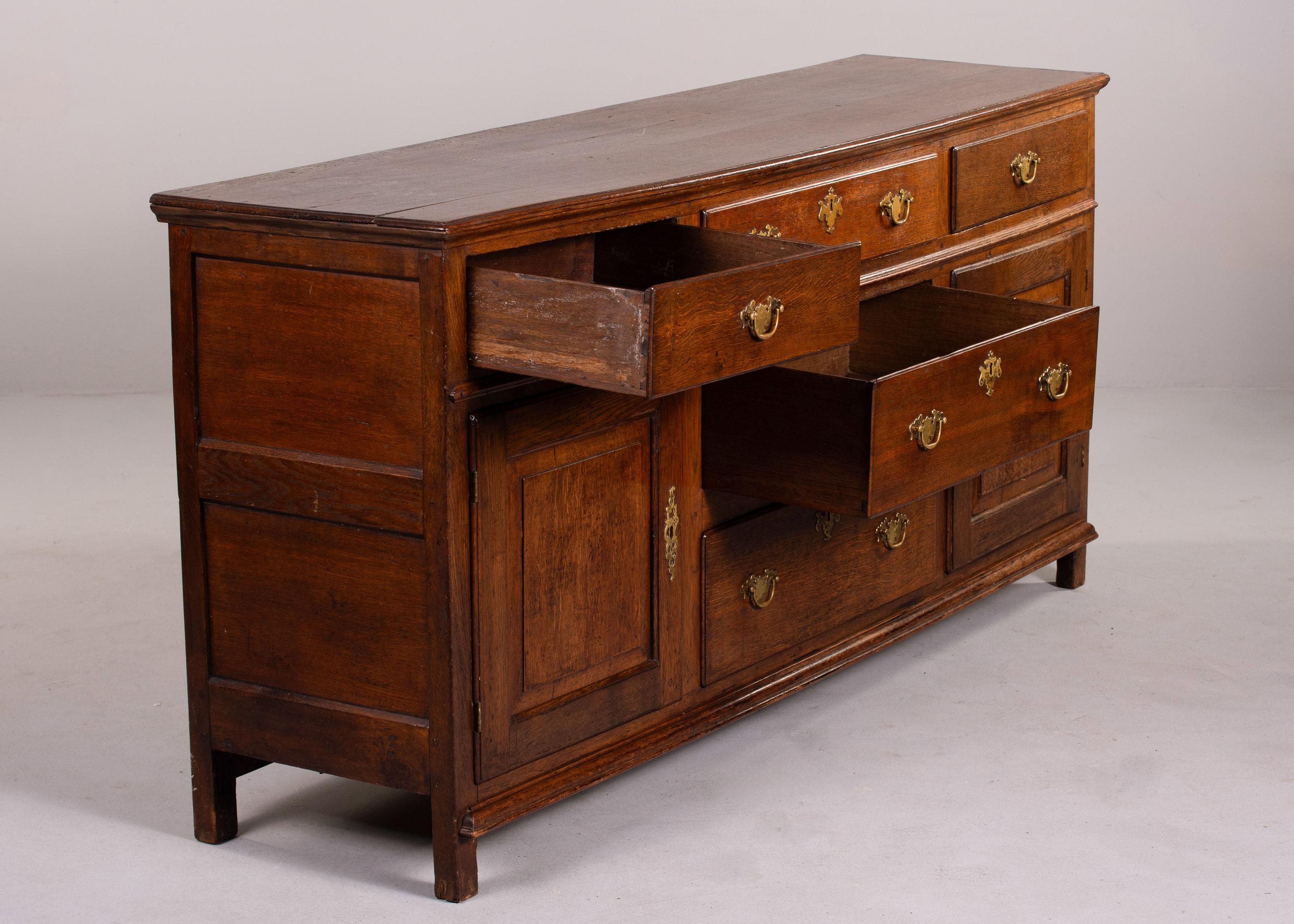 Base per cassettone in Oak della fine del XIX secolo con ferramenta originale in vendita 6