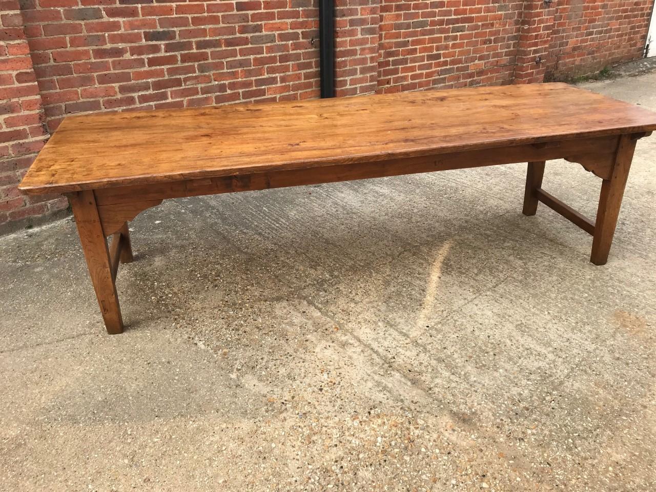 large farmhouse table