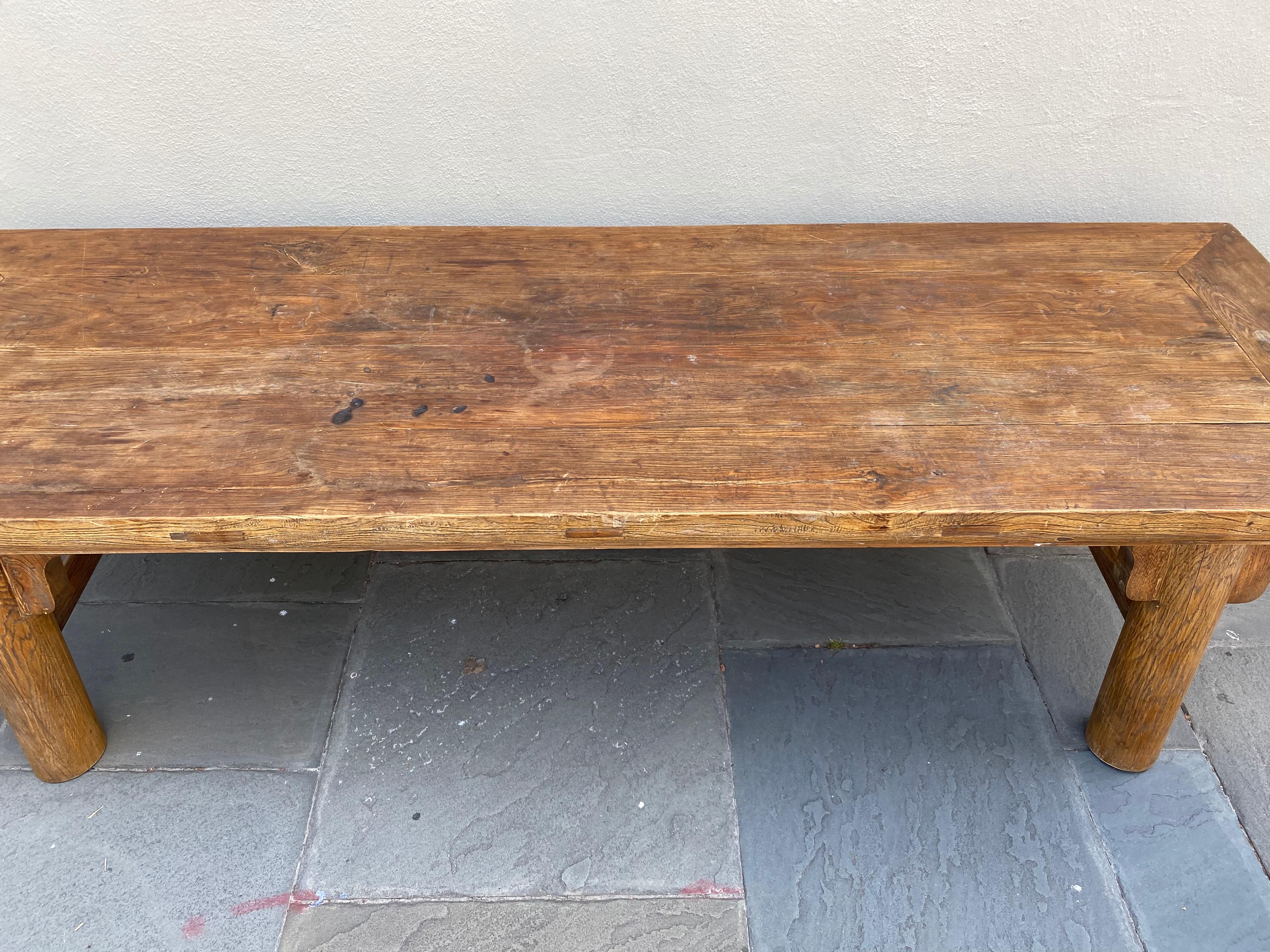 Late 19th Century Large Scale Banquet or Farm Table  For Sale 4