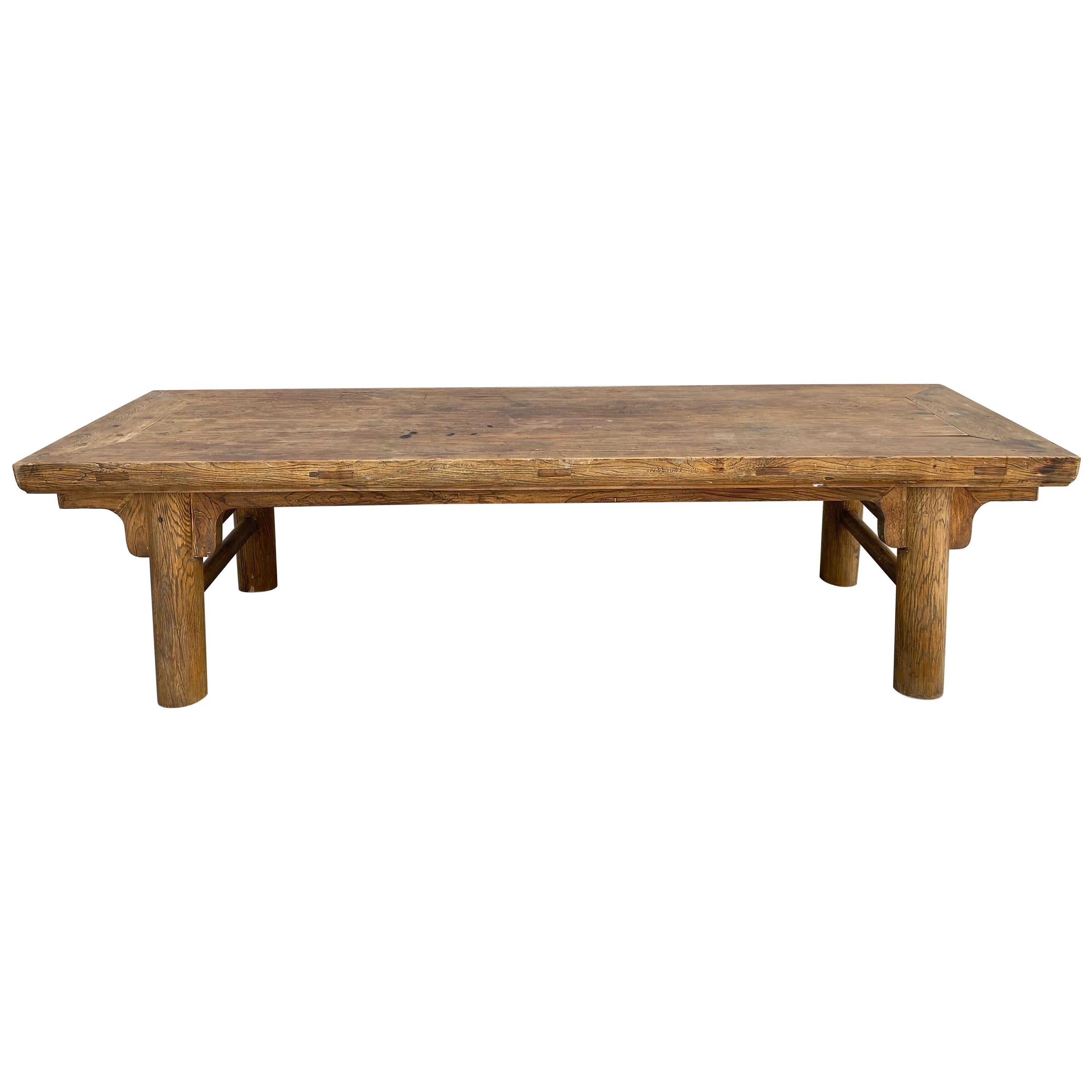 Late 19th Century Large Scale Banquet or Farm Table  For Sale