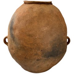 Antique Late 19th Century Large Terracotta Pot from Mexico