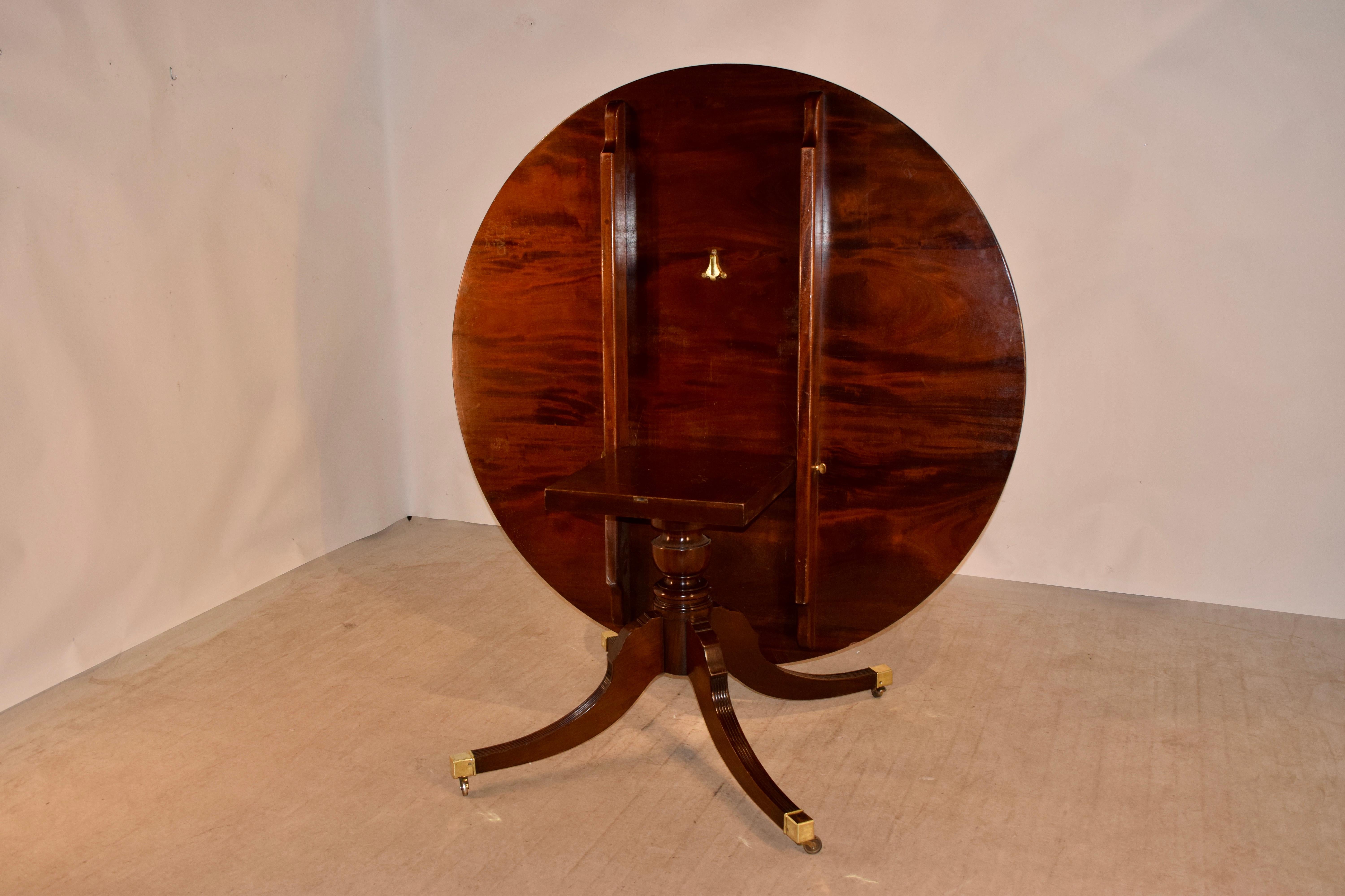Late 19th Century Large Tilt-Top Table 3