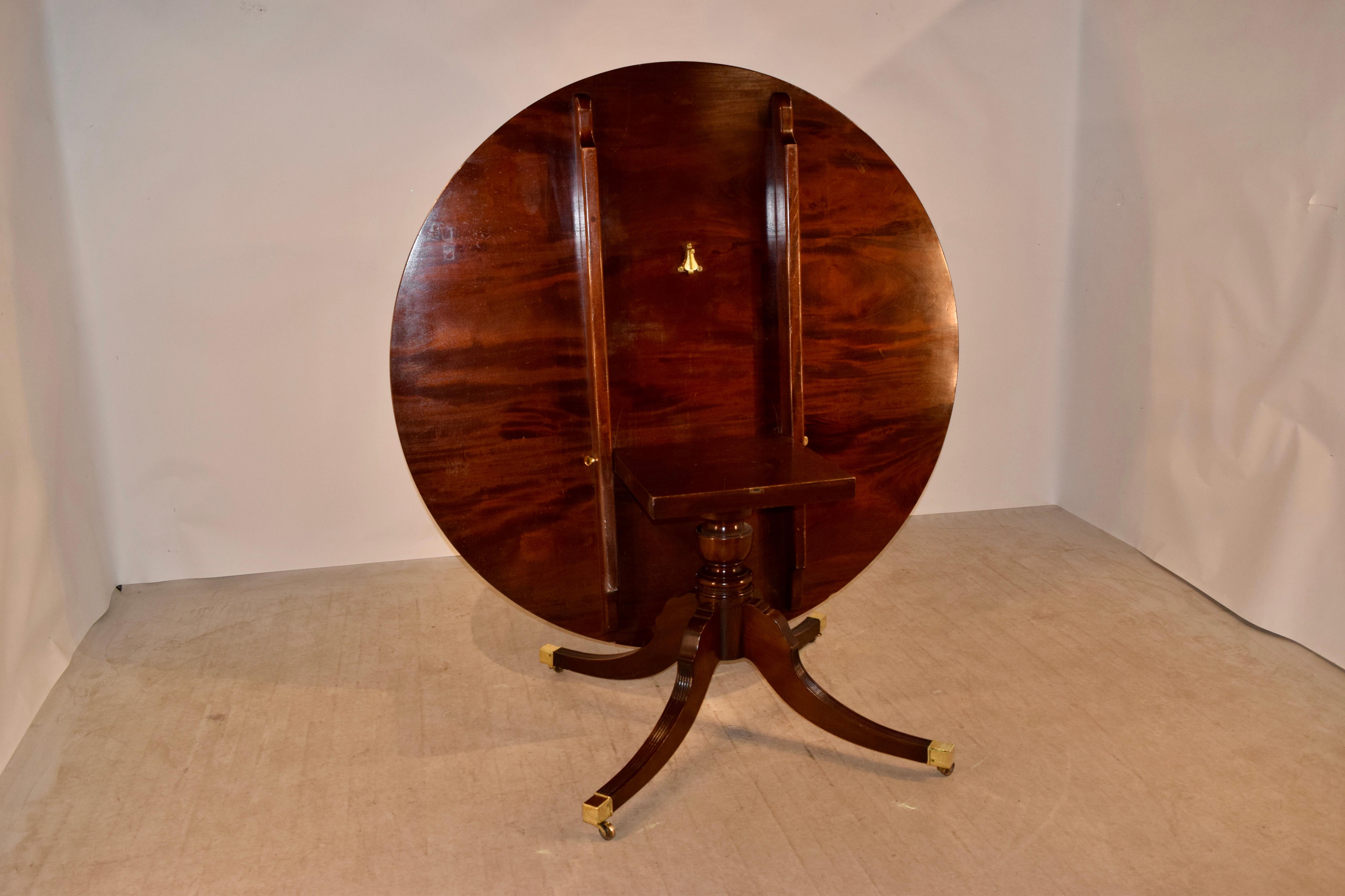 Late 19th Century Large Tilt-Top Table 5