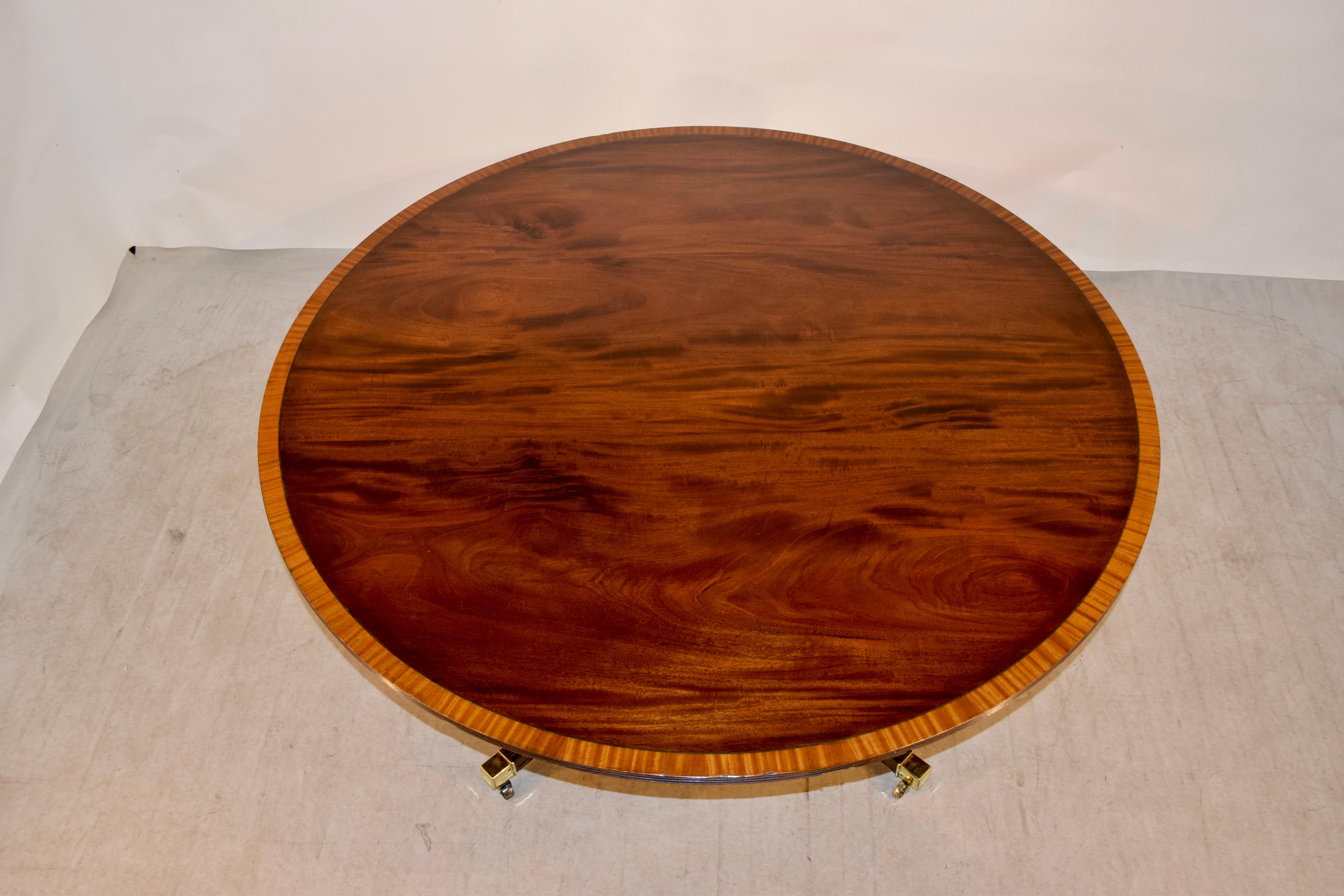 Late 19th Century Large Tilt-Top Table In Good Condition In High Point, NC