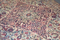 Late 19th Century Lavar Kerman Carpet