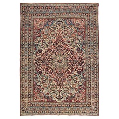 Late 19th Century Lavar Kerman Carpet