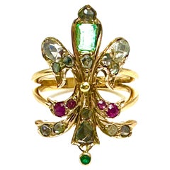 Antique Late 19th Century "Lily" Ring