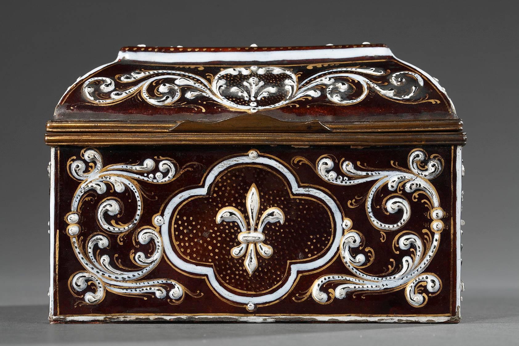 limoges sewing boxes