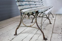 Late 19th Century Lion Paw Arras Bench