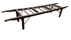 Late 19th Century Long French Oak Funeral Bier