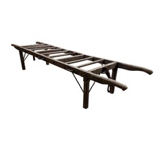 Late 19th Century Long French Oak Funeral Bier