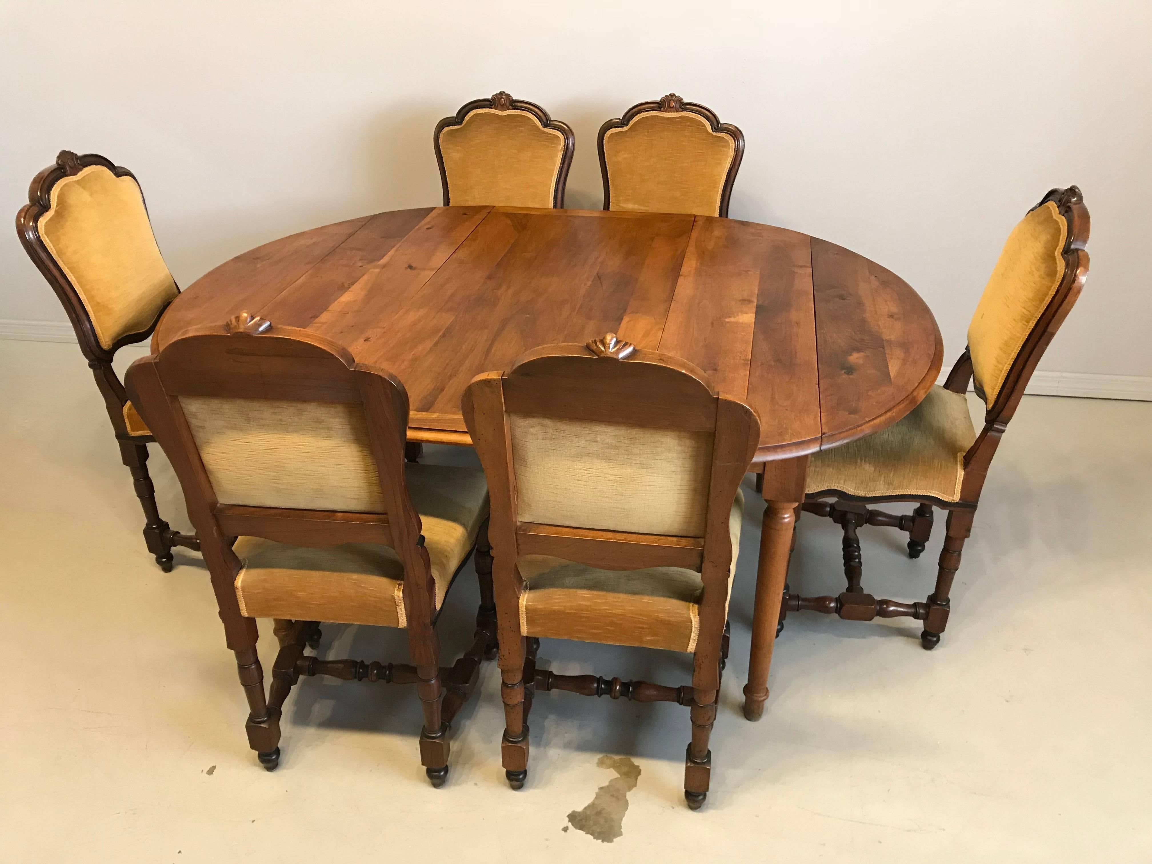 Late 19th Century Louis Philippe Style Dining Table 8