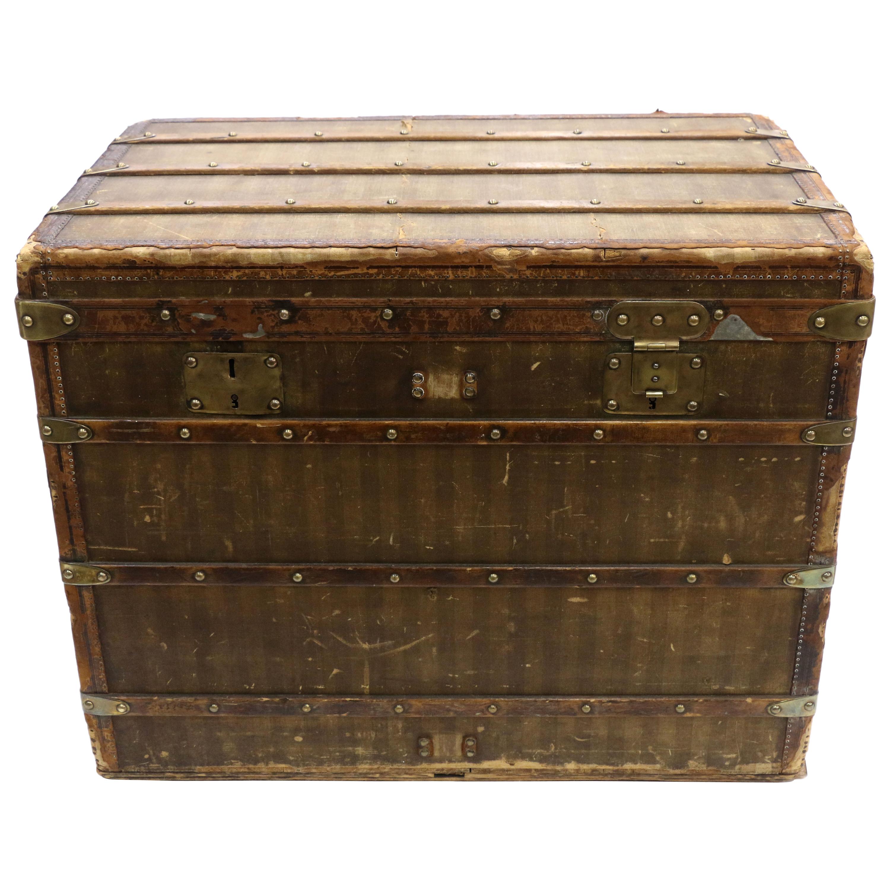 Louis Vuitton Rayee Steamer Trunk - BERNARDINI Milano