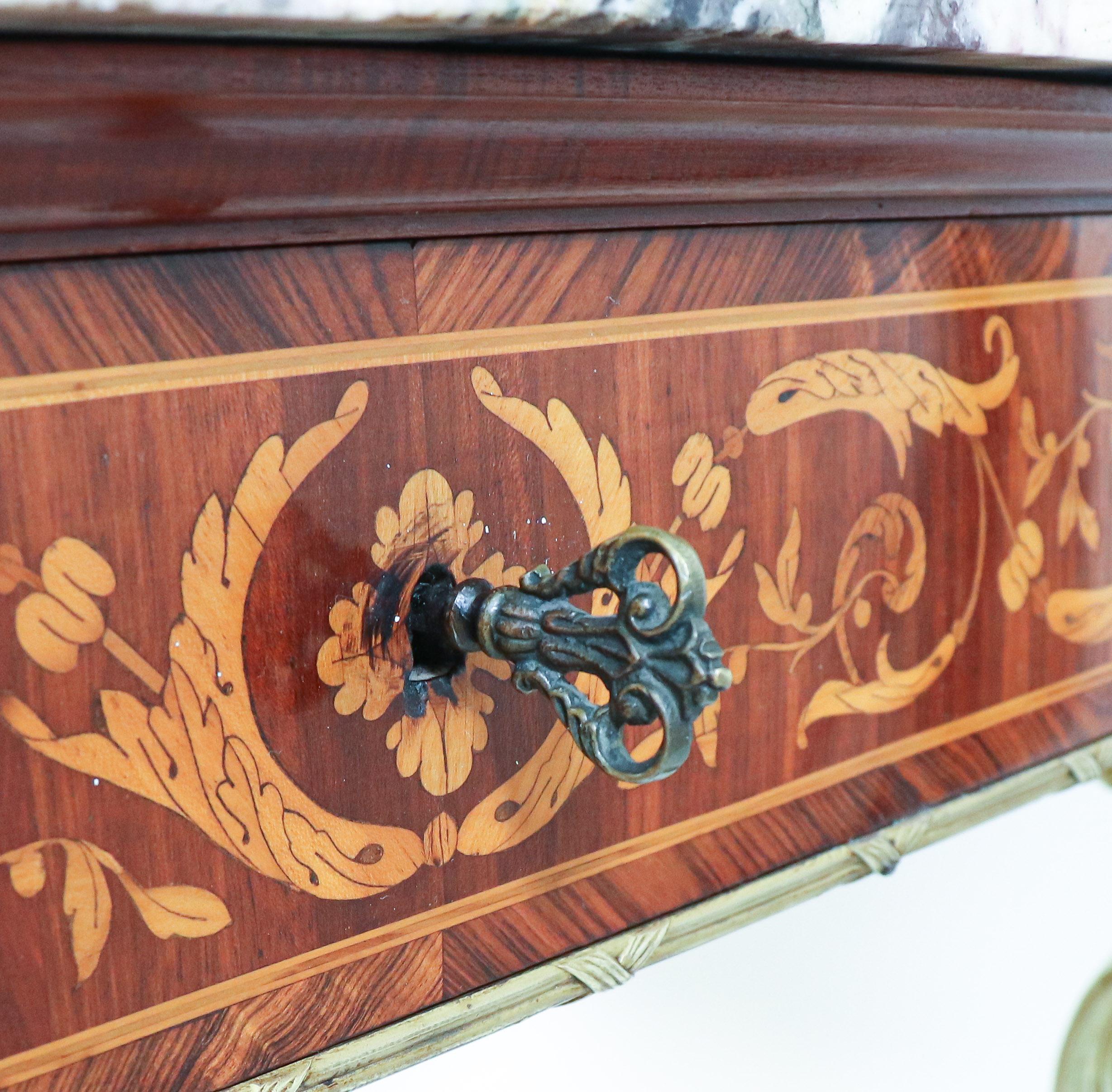 Table de bibliothèque de la fin du XIXe siècle de style Louis XIV par A Link en vente 10