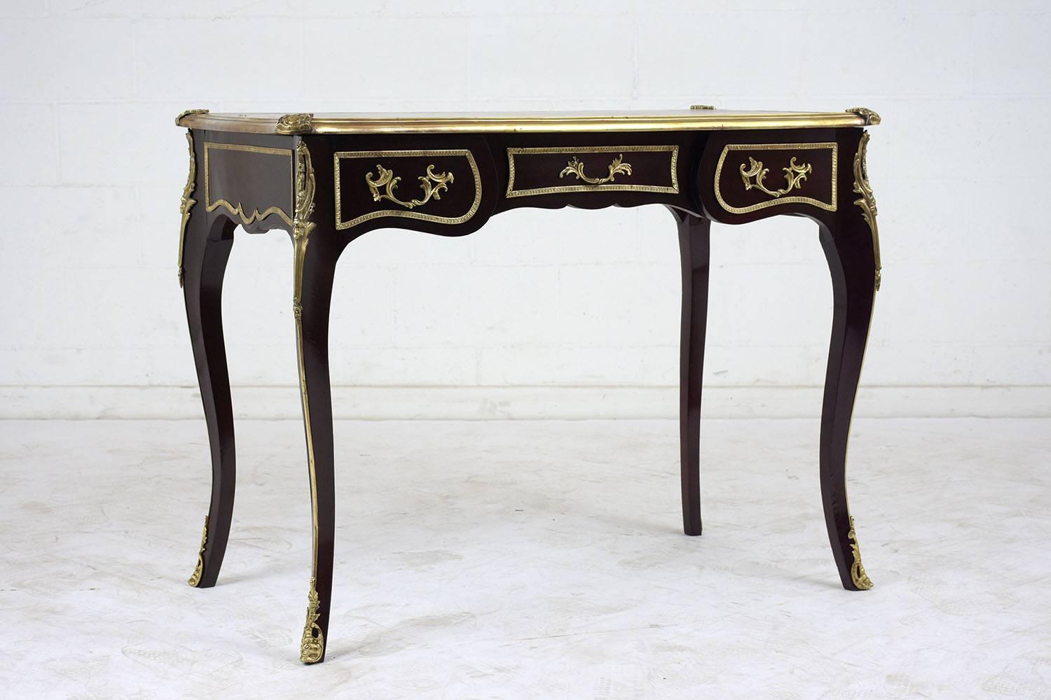 French Louis XV-Style Desk In Good Condition In Los Angeles, CA