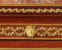 Late 19th Century Louis XV Style Gilt Bronze Mounted Vernis Martin Vitrine