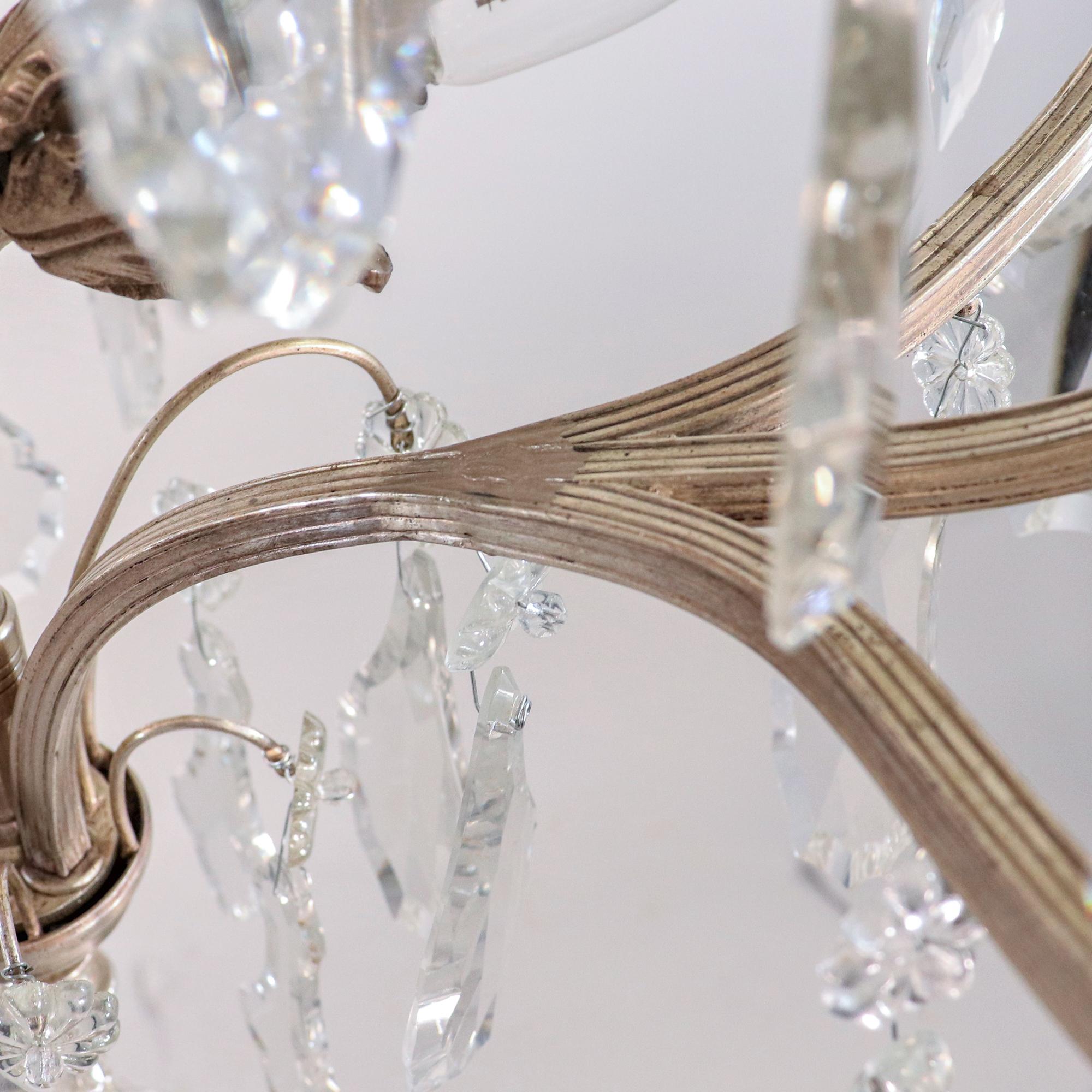 Araña de finales del siglo XIX Renacimiento Luis XVI de la Troisième République en venta 5