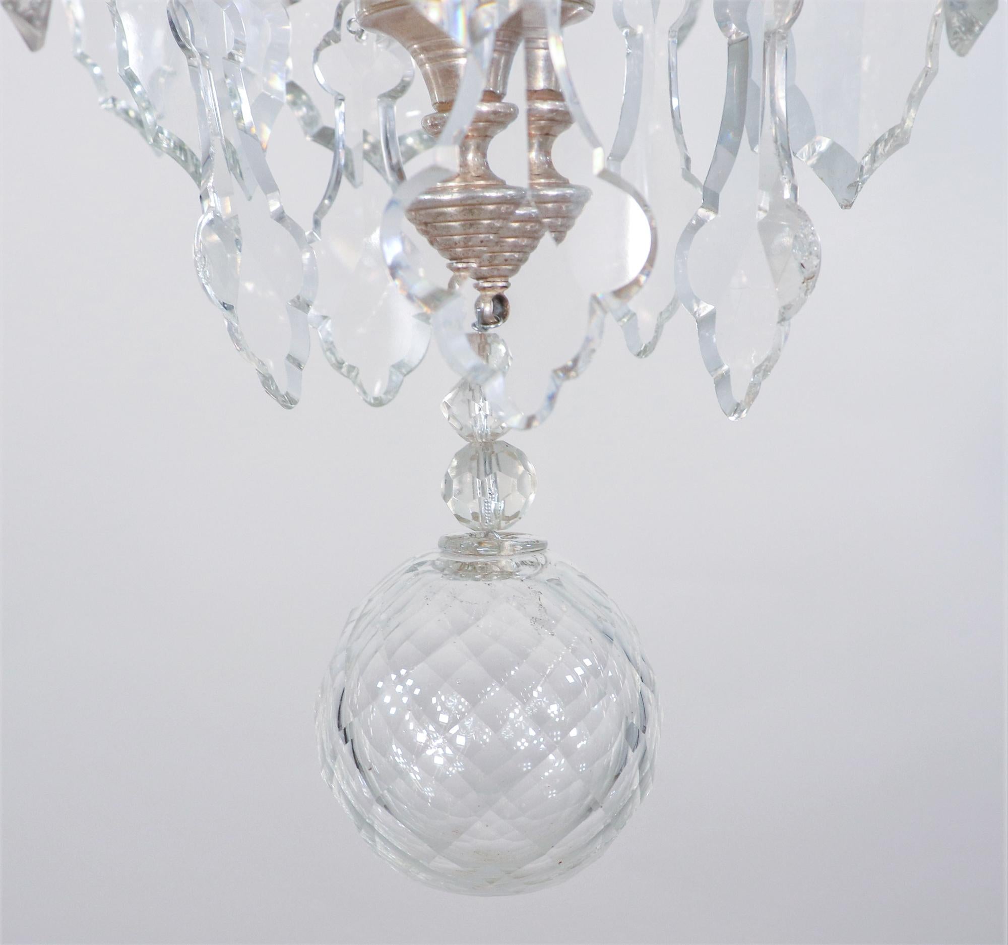 Araña de finales del siglo XIX Renacimiento Luis XVI de la Troisième République en venta 6