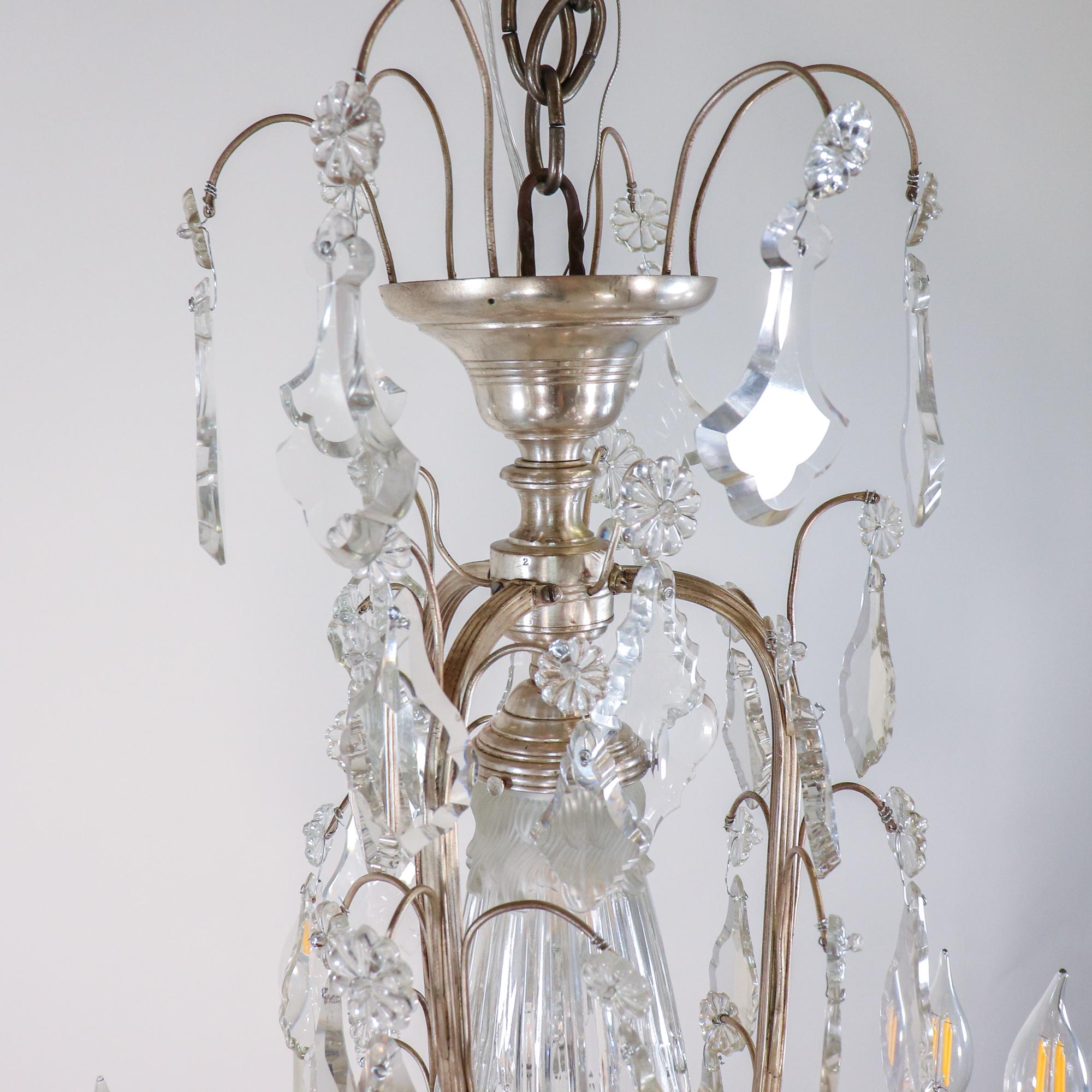 Araña de finales del siglo XIX Renacimiento Luis XVI de la Troisième République en venta 12