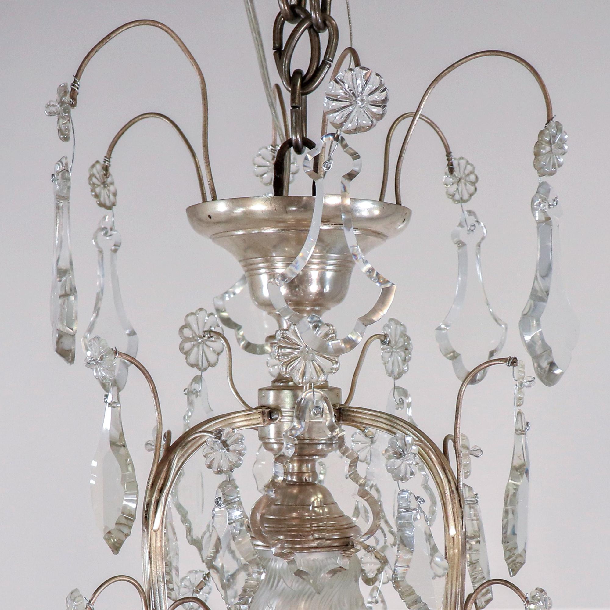 Araña de finales del siglo XIX Renacimiento Luis XVI de la Troisième République en venta 1