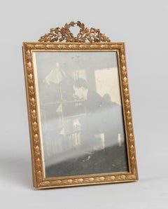 Late 19th Century Louis XVI Style Bronze Picture Frame