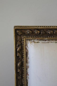 Late 19th Century Louis XVI Style Carved Giltwood Settee