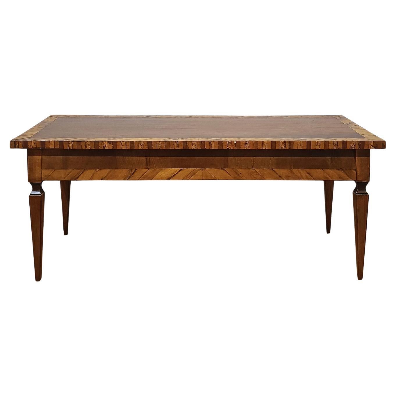TABLE À CAFÉ DE LA FIN DU 19e SIÈCLE LOUIS XVI en vente