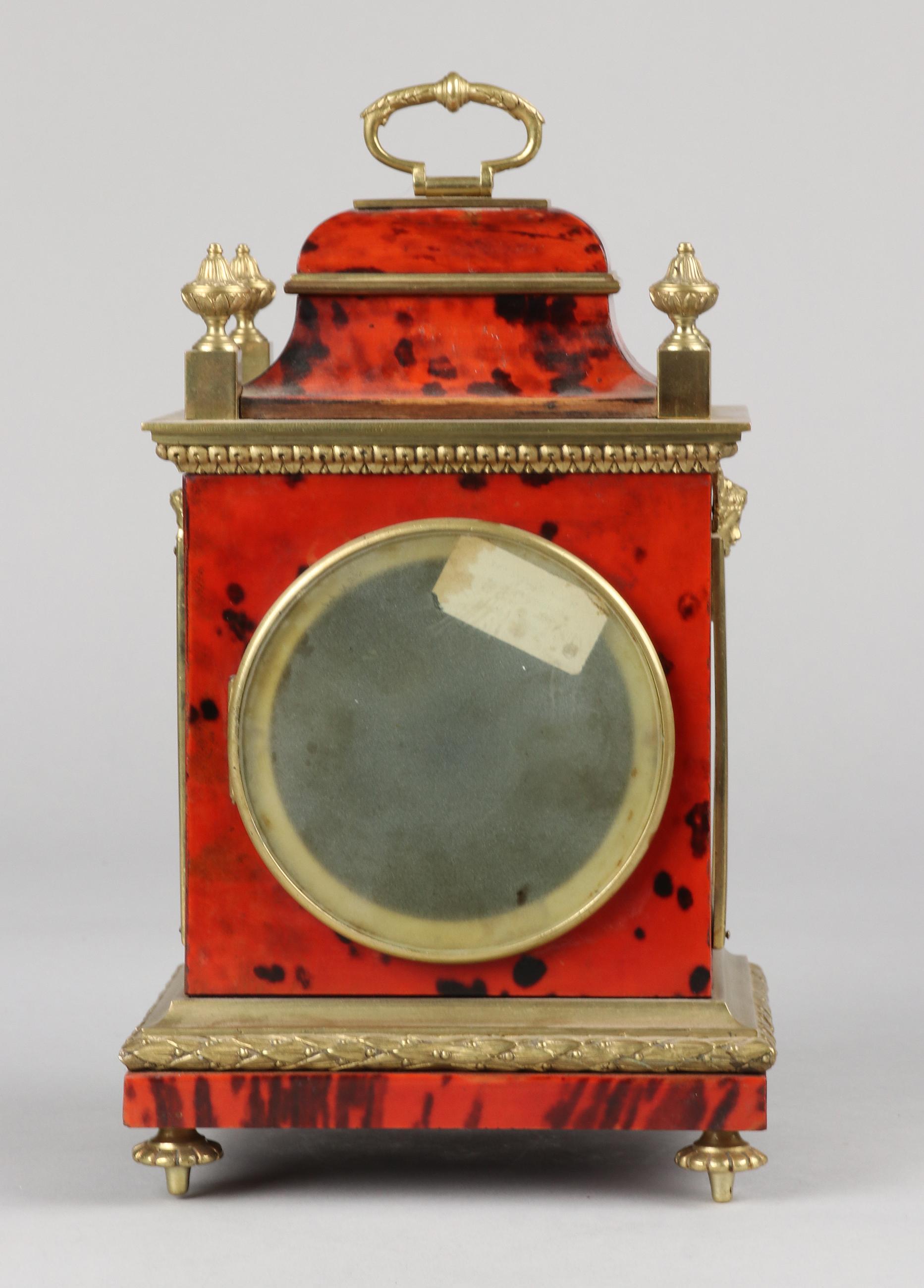 Late 19th Century Louis XVI Style Officer Travel Clock 9