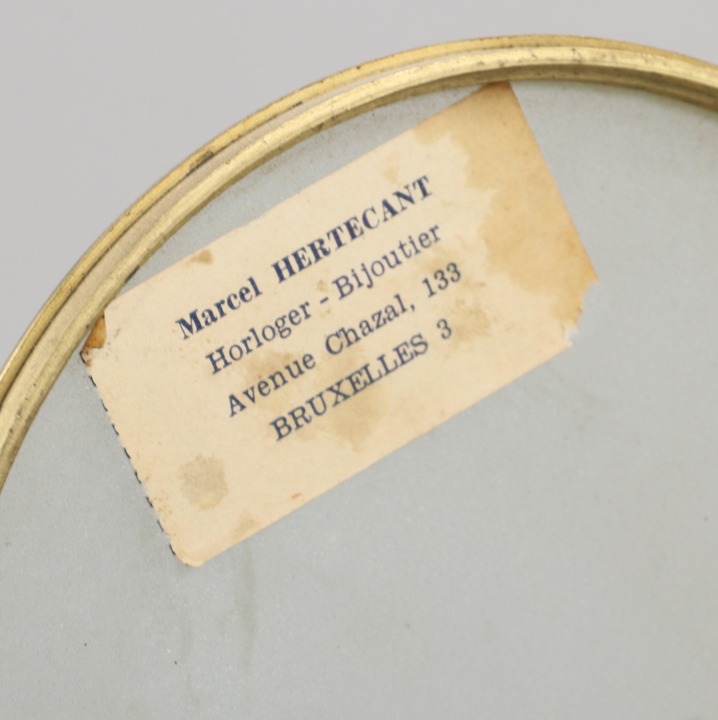 Late 19th Century Louis XVI Style Officer Travel Clock 10