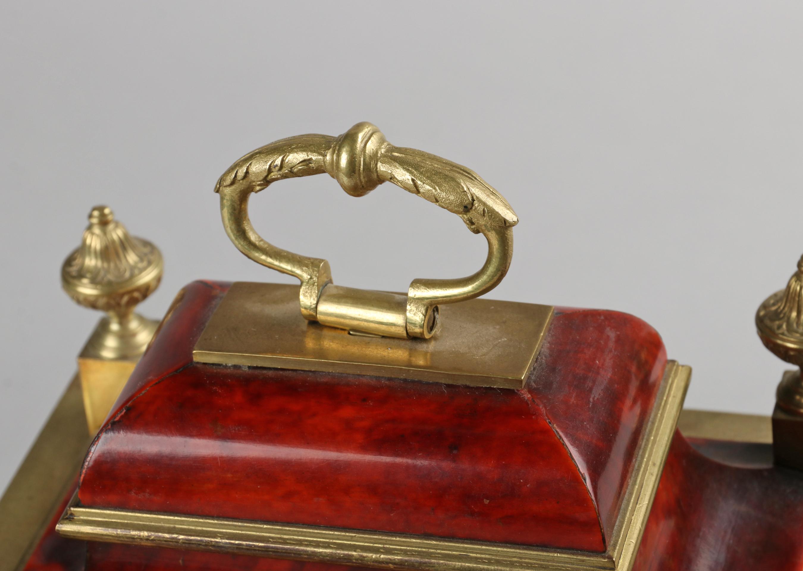 Late 19th Century Louis XVI Style Officer Travel Clock 13