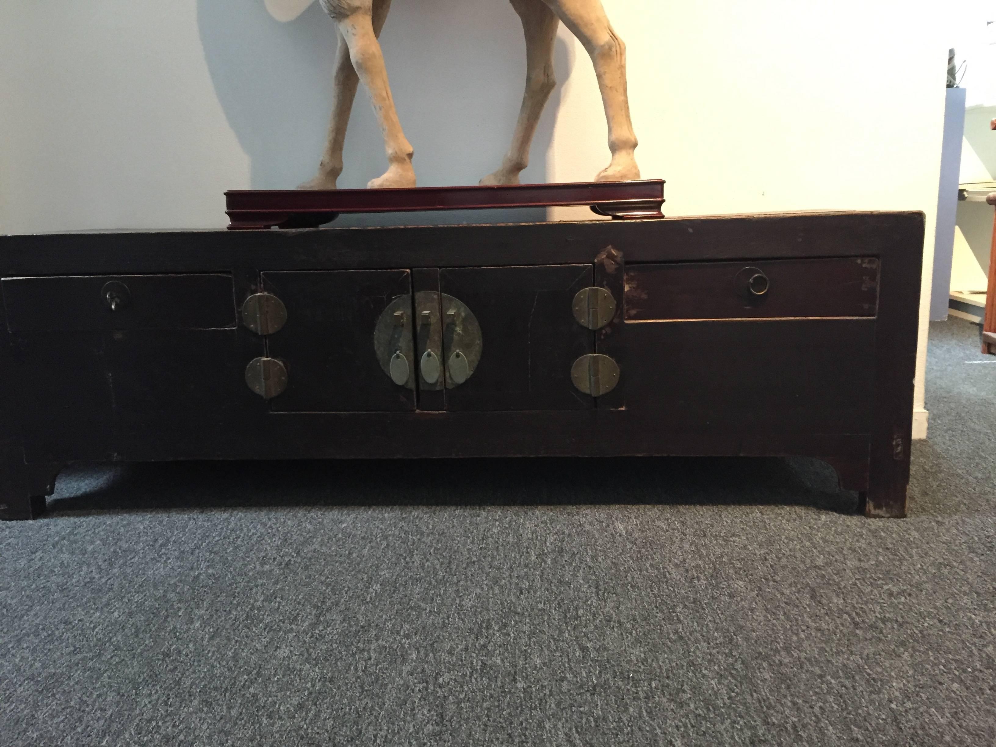 Late 19th Century Low Standing Alter Table In Good Condition For Sale In Los Angeles, CA