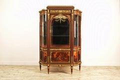 Late 19th Century, Wood and Gilt Bronze French Showcase Vitrine