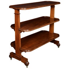 Late 19th Century Mahogany Buffet or Drinks Trolley