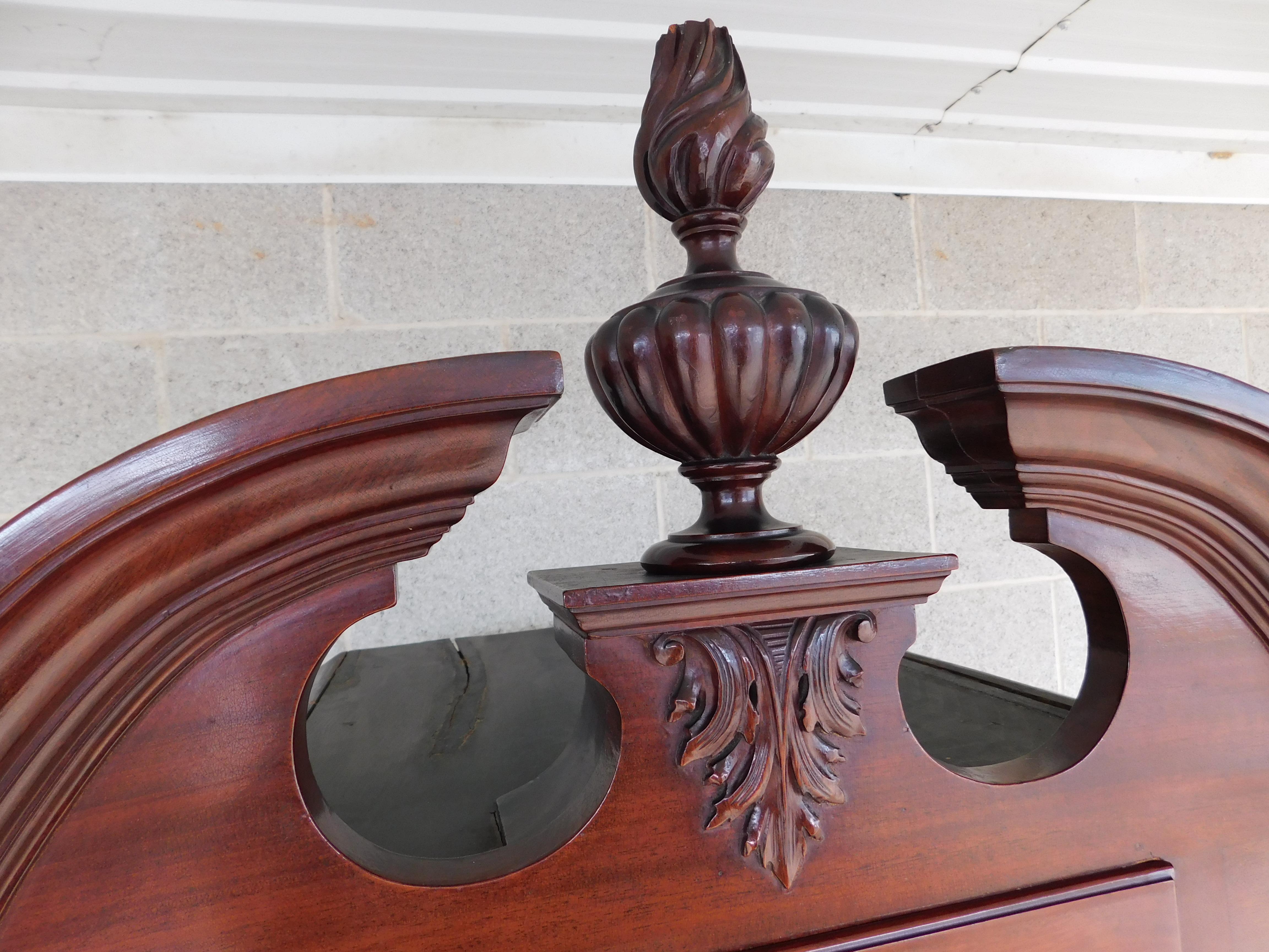 Late 19th Century Mahogany Chippendale Style Highboy Attributed to Sypher & Co. For Sale 1