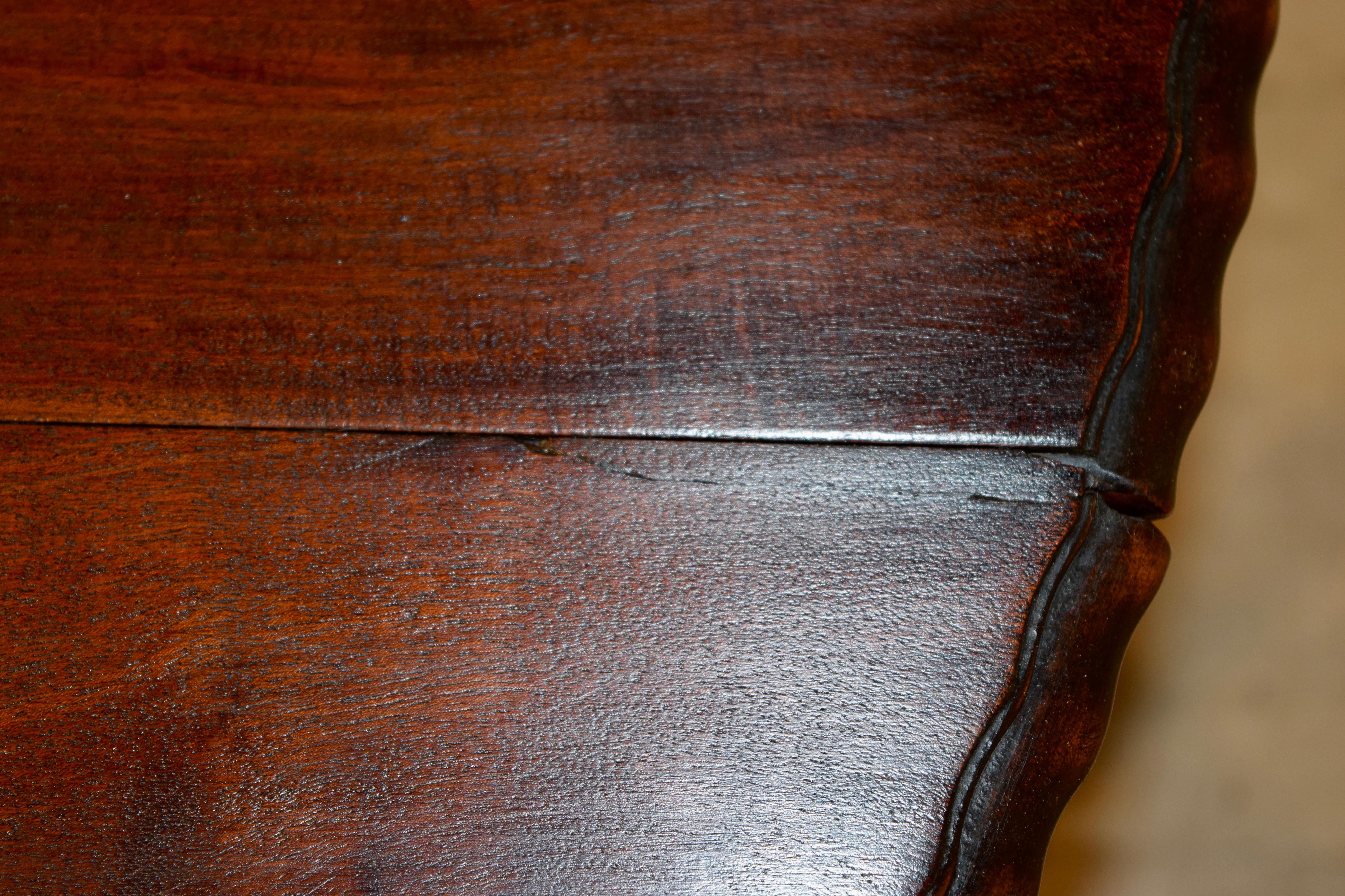 Late 19th Century Mahogany Gate Leg Table 3