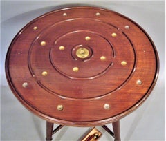 Late 19th Century Mahogany Golf Game Table