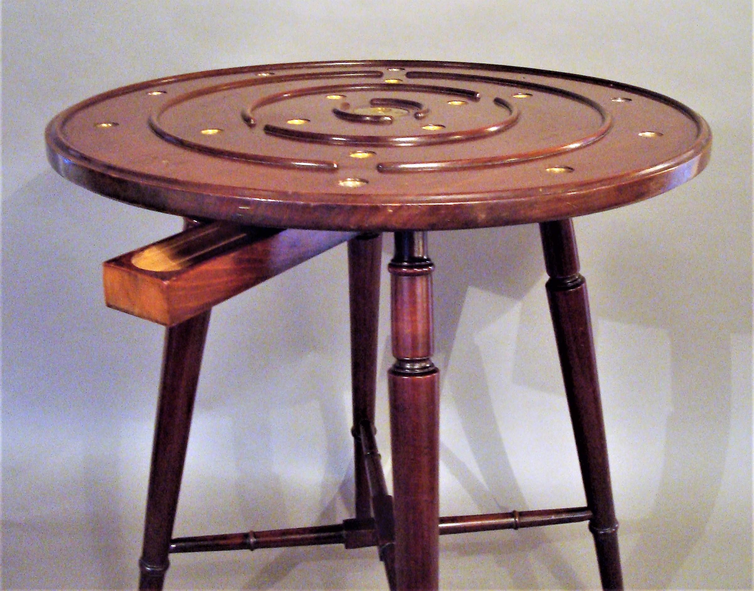 Late 19th Century Mahogany Golf Game Table In Good Condition For Sale In Moreton-in-Marsh, Gloucestershire